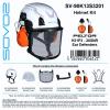 S3200 Silver Hi Vis Helmet KIT 2 700x